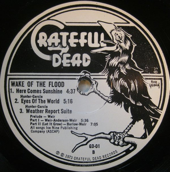 Grateful Dead* : Wake Of The Flood (LP, Album, Son)