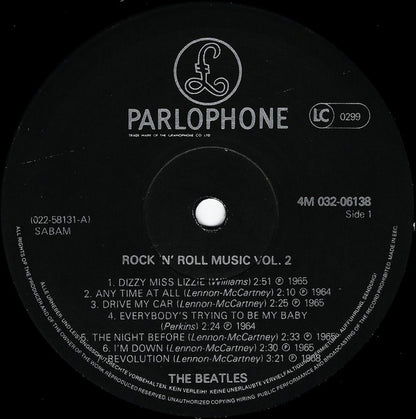 The Beatles : Rock 'N' Roll Music Vol 2 (LP, Comp)