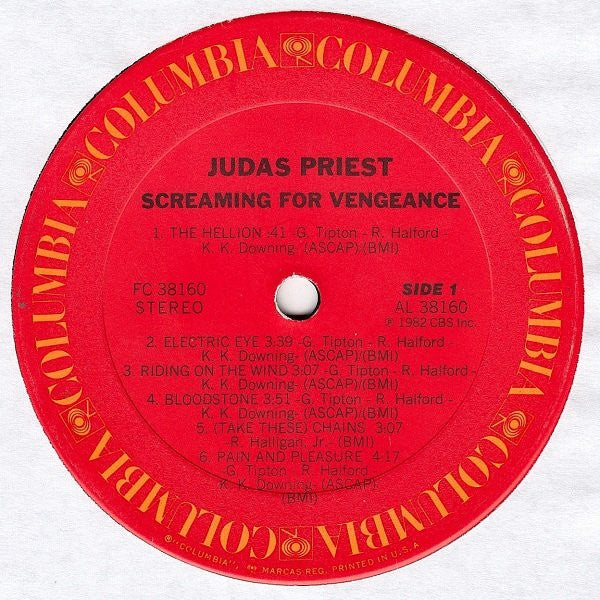 Judas Priest : Screaming For Vengeance (LP, Album, Car)