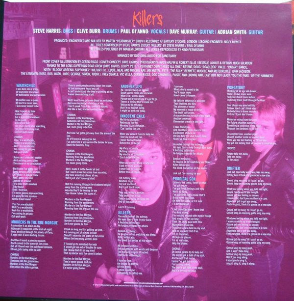 Iron Maiden : Killers (LP, Album, Ltd, Pic, RE, Gat)