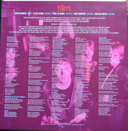 Iron Maiden : Killers (LP, Album, Ltd, Pic, RE, Gat)