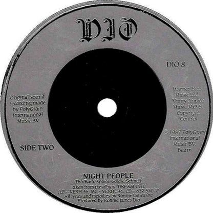 Dio (2) : I Could Have Been A Dreamer (7", Single)