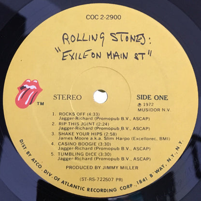 Rolling Stones* : Exile On Main St (2xLP, Album, PR )