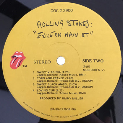 Rolling Stones* : Exile On Main St (2xLP, Album, PR )