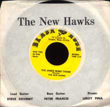The New Hawks : Walk Don't Run / Pipeline (7", Single)
