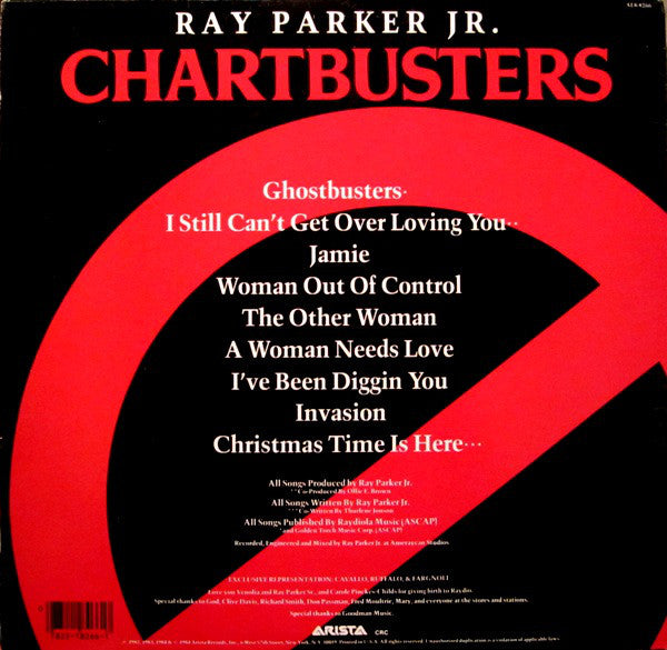 Ray Parker Jr. : Chartbusters (LP, Comp, Club, Car)
