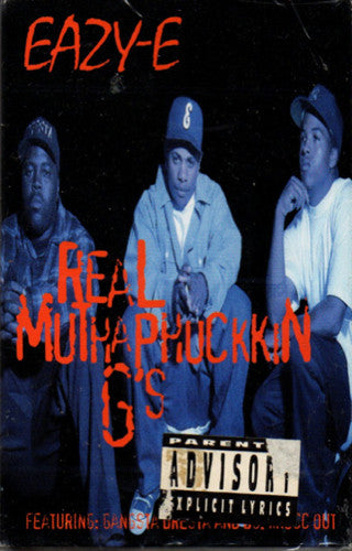 Eazy-E : Real Muthaphuckkin G's (Cass, Single)