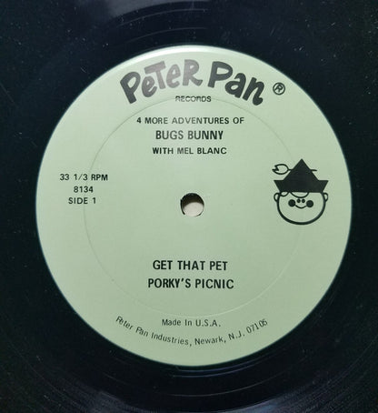 Bugs Bunny Starring The Voices Of Mel Blanc : 4 More Adventures of Bugs Bunny (LP)
