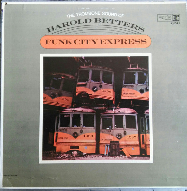Harold Betters : Funk City Express (LP, Mono)