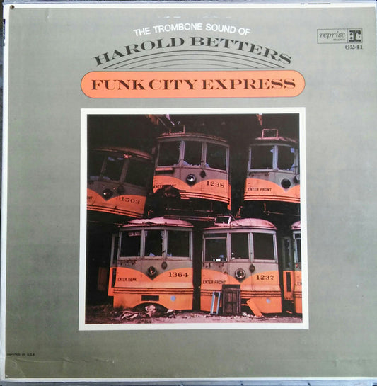 Harold Betters : Funk City Express (LP, Mono)