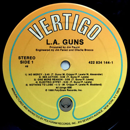 L.A. Guns : L.A. Guns (LP, Album)