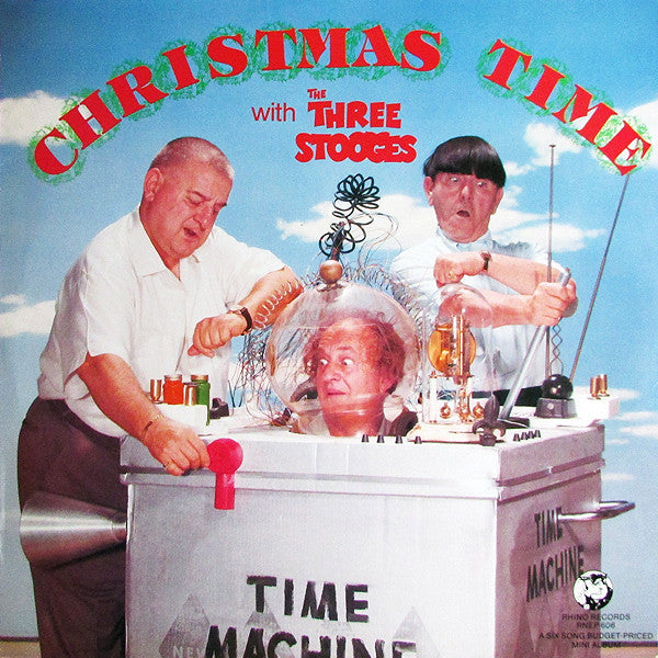 The Three Stooges : Christmas Time With The Three Stooges (12", EP, RE)