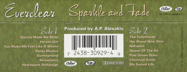 Everclear : Sparkle And Fade (Cass, Album)