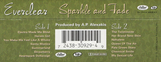 Everclear : Sparkle And Fade (Cass, Album)