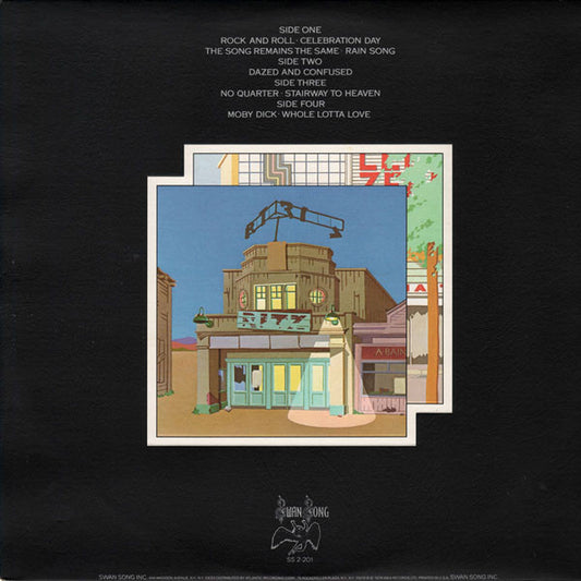 Led Zeppelin : The Soundtrack From The Film The Song Remains The Same (2xLP, Album, Pre)