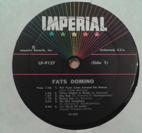 Fats Domino : ...A Lot Of Dominos ! (LP, Album, Mono)