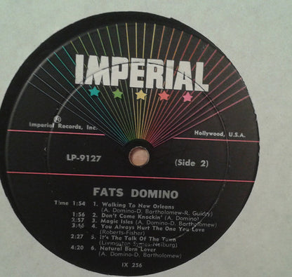 Fats Domino : ...A Lot Of Dominos ! (LP, Album, Mono)