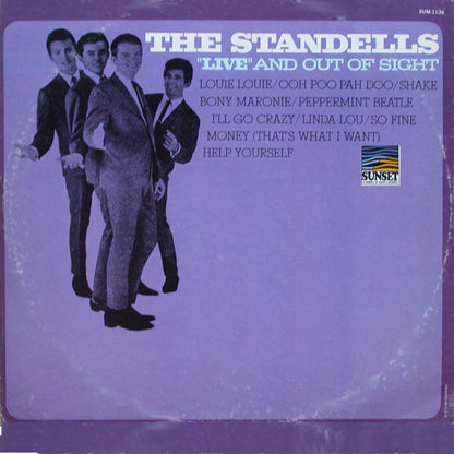 The Standells : "Live" And Out Of Sight (LP, Album, Mono)