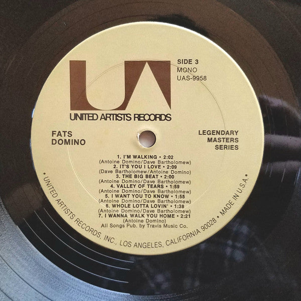 Fats Domino : Fats Domino (2xLP, Comp, Gat)
