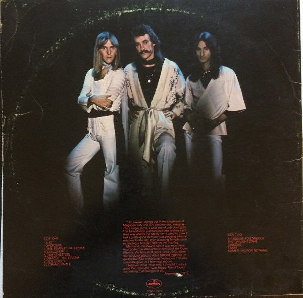 Rush : 2112 (LP, Album, RP)