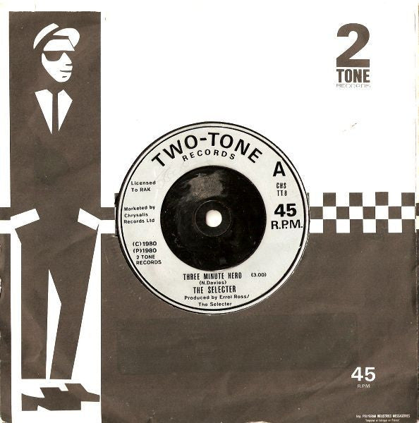 The Selecter : Three Minute Hero  (7", Single, Inj)