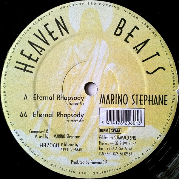 Marino Stephane* : Eternal Rhapsody (12")