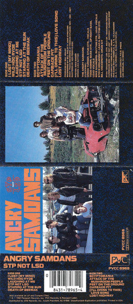 Angry Samoans : STP Not LSD (Cass, Album)