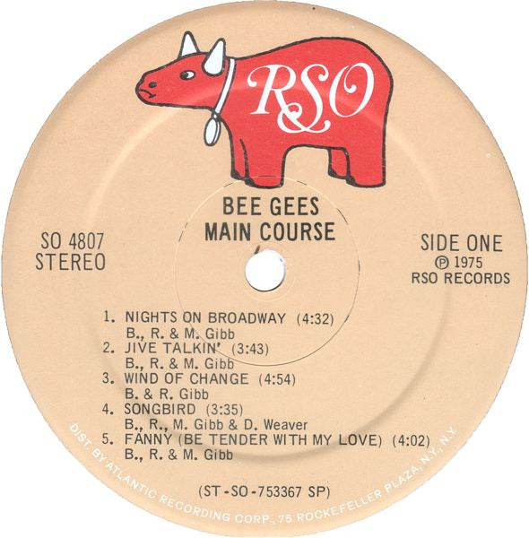 Bee Gees : Main Course (LP, Album, Spe)