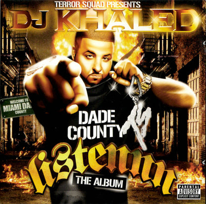 Terror Squad Presents DJ Khaled : Listennn - The Album (CD, Album)