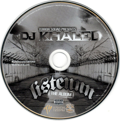 Terror Squad Presents DJ Khaled : Listennn - The Album (CD, Album)
