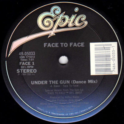 Face To Face (3) : Under The Gun (12")