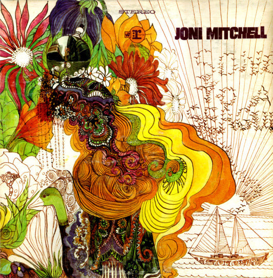 Joni Mitchell : Song To A Seagull (LP, Album, RP, Pit)