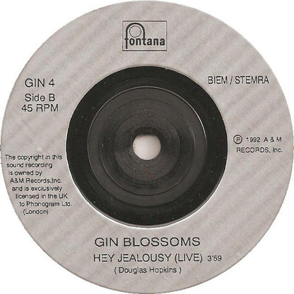 Gin Blossoms : Found Out About You (7", Ltd, Num)