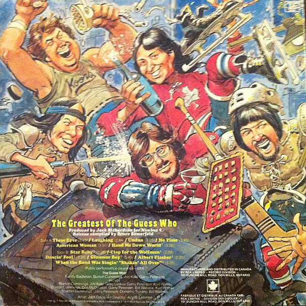 The Guess Who : The Greatest Of The Guess Who (LP, Comp)