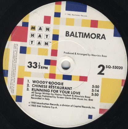 Baltimora : Living In The Background (LP, Album)