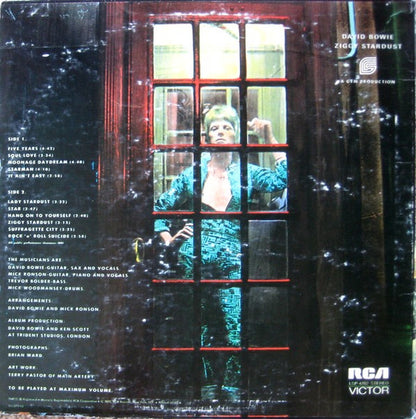 David Bowie : The Rise And Fall Of Ziggy Stardust And The Spiders From Mars (LP, Album, Roc)