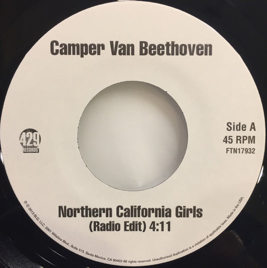 Camper Van Beethoven : Northern California Girls (Radio Edit) (7", Promo)