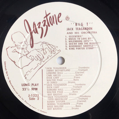 Jack Teagarden And His Orchestra : Big T (LP, Album)