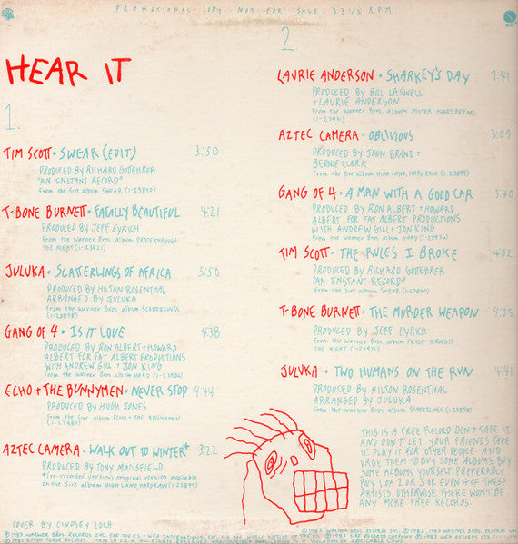 Various : If The Shoe Fits... Hear It (LP, Comp, Promo)
