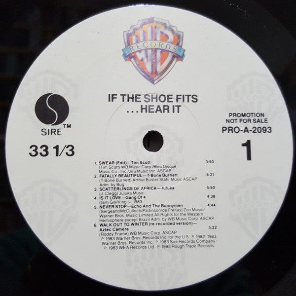 Various : If The Shoe Fits... Hear It (LP, Comp, Promo)
