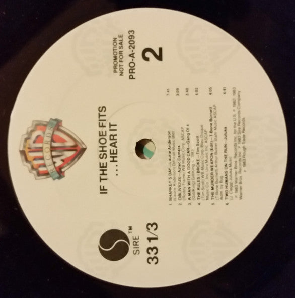 Various : If The Shoe Fits... Hear It (LP, Comp, Promo)