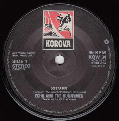 Echo & The Bunnymen : Silver (7", Single)