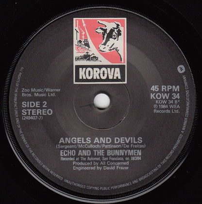 Echo & The Bunnymen : Silver (7", Single)