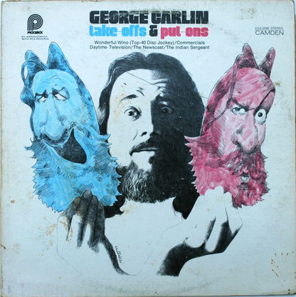 George Carlin : Take-Offs And Put-Ons (LP, Album, RE)