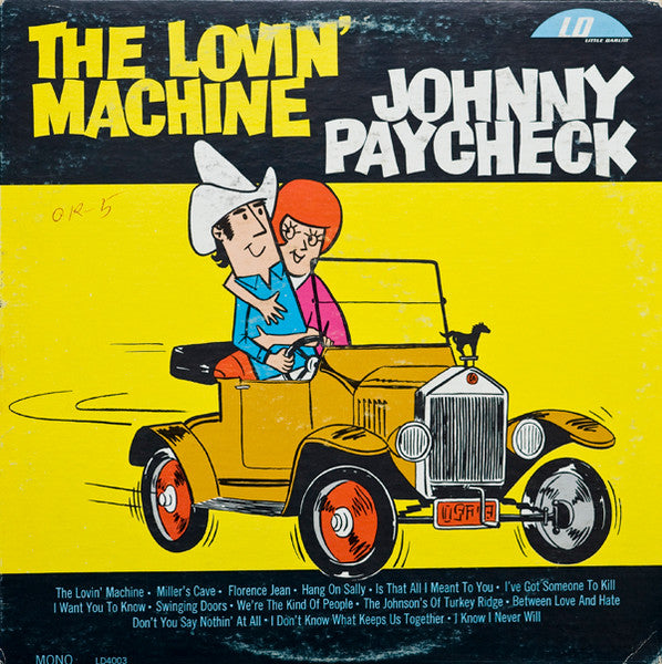 Johnny Paycheck : The Lovin' Machine (LP, Album, Mono)