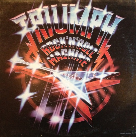 Triumph (2) : Rock & Roll Machine (LP, Comp, RE)