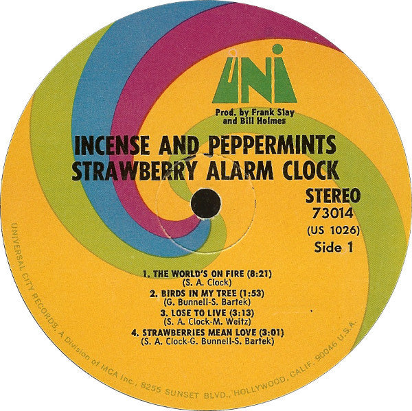 Strawberry Alarm Clock : Incense And Peppermints (LP, Album)