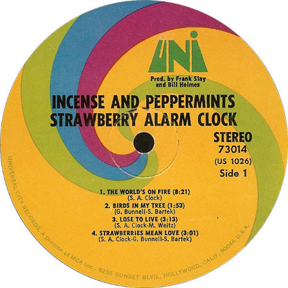 Strawberry Alarm Clock : Incense And Peppermints (LP, Album)