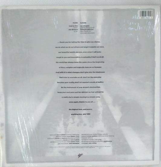 Anything Box : Soul On Fire (12")