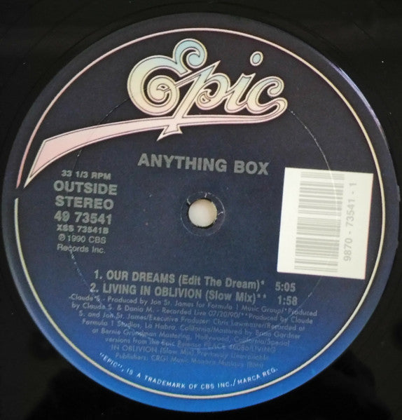 Anything Box : Soul On Fire (12")